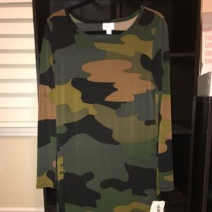 LuLaRoe Debbie Dress L